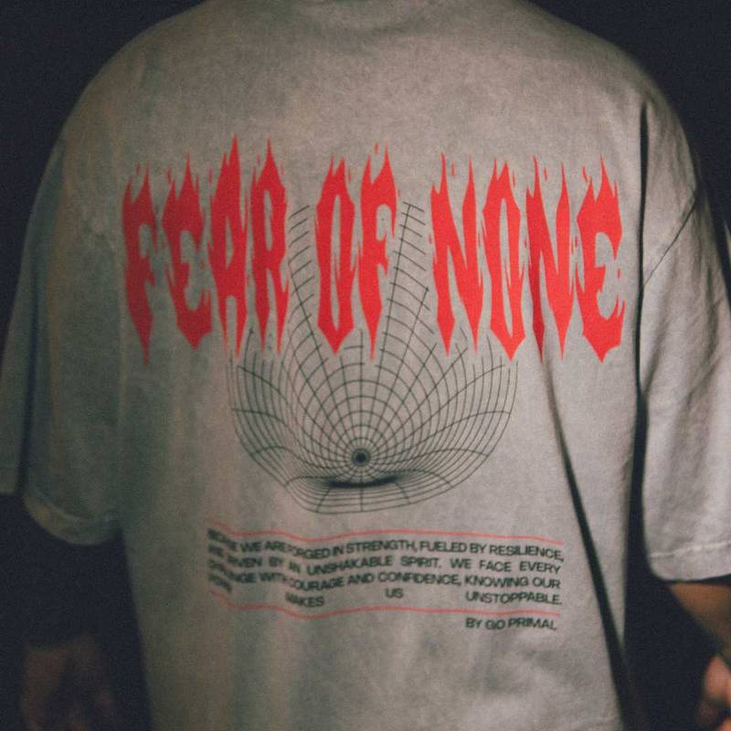 DAS OVERSIZE T-SHIRT FEAR OF NONE