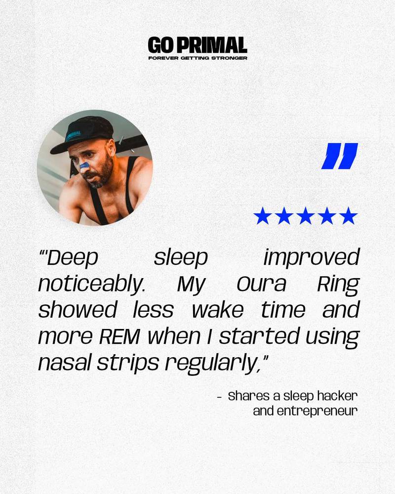 Go Primal Nasal Strips