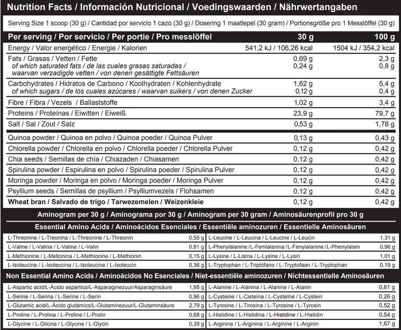 Plant Warrior Protein. Vegan protein with Superfoods