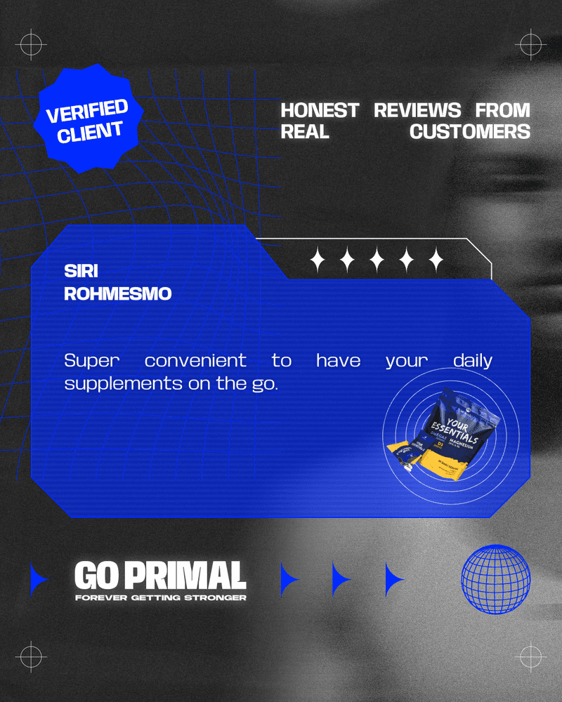 Your Essentials - Daily Serving Sachets