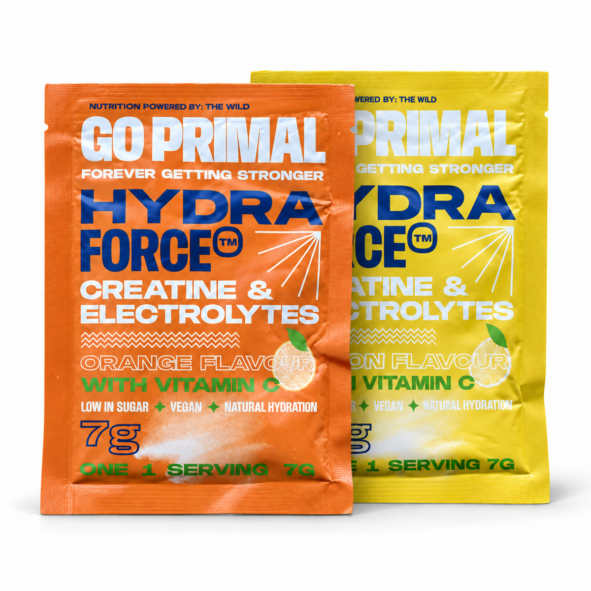 Hydraforce Go Packs - Einzelportionen Elektrolyte, Kreatin und Vit. C