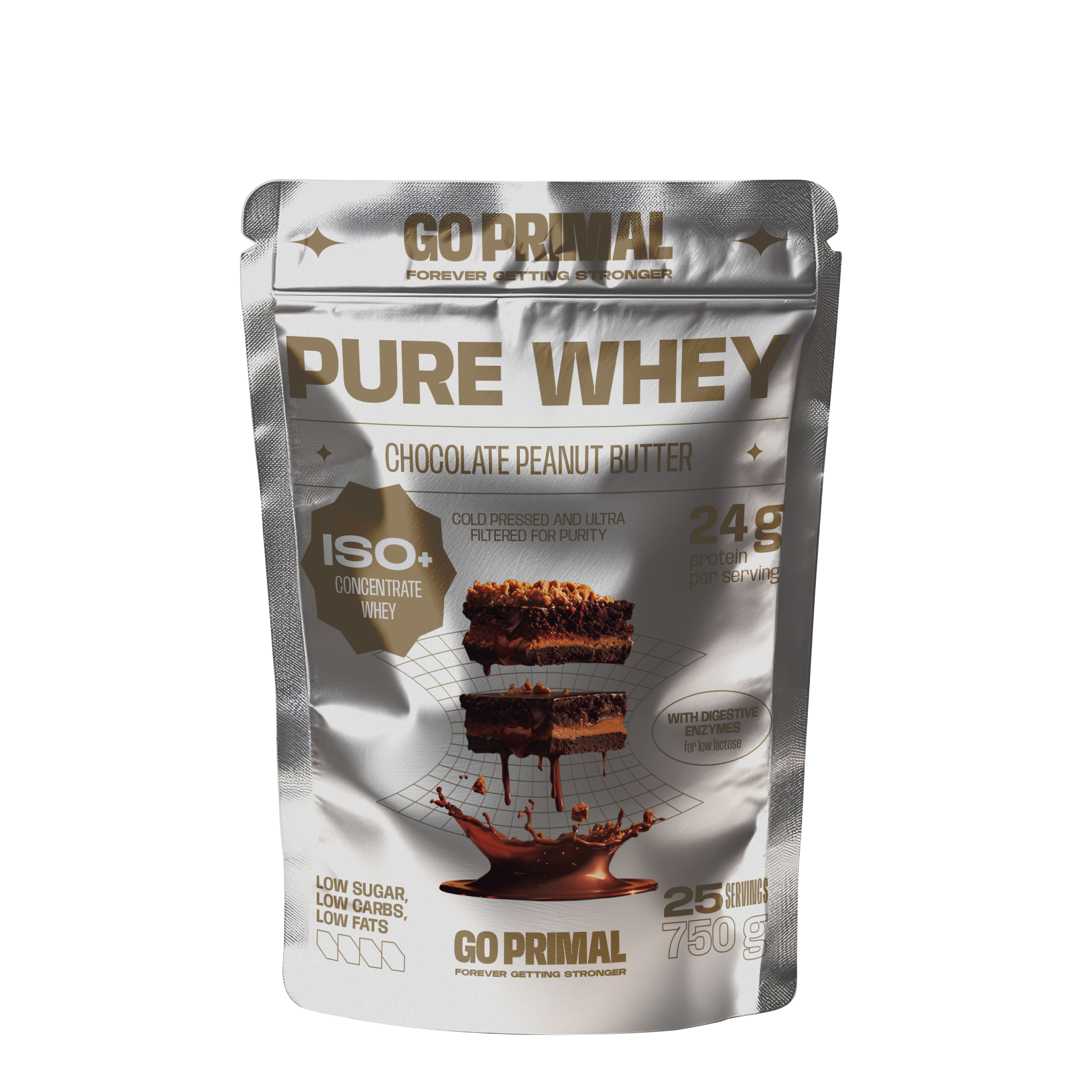 Pure Whey Protein · 70% ISO + 30% Concentrate