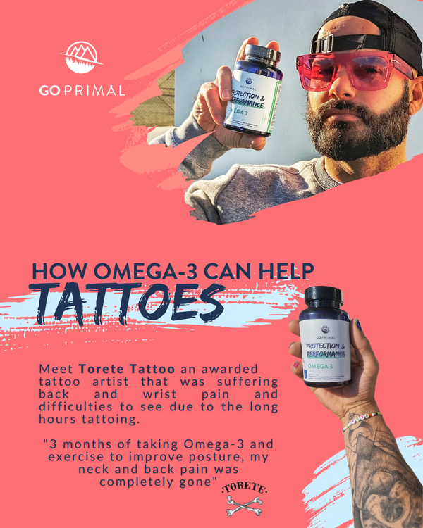 "How Omega-3 Can Improve Tattoo Health for Artists and Clients"