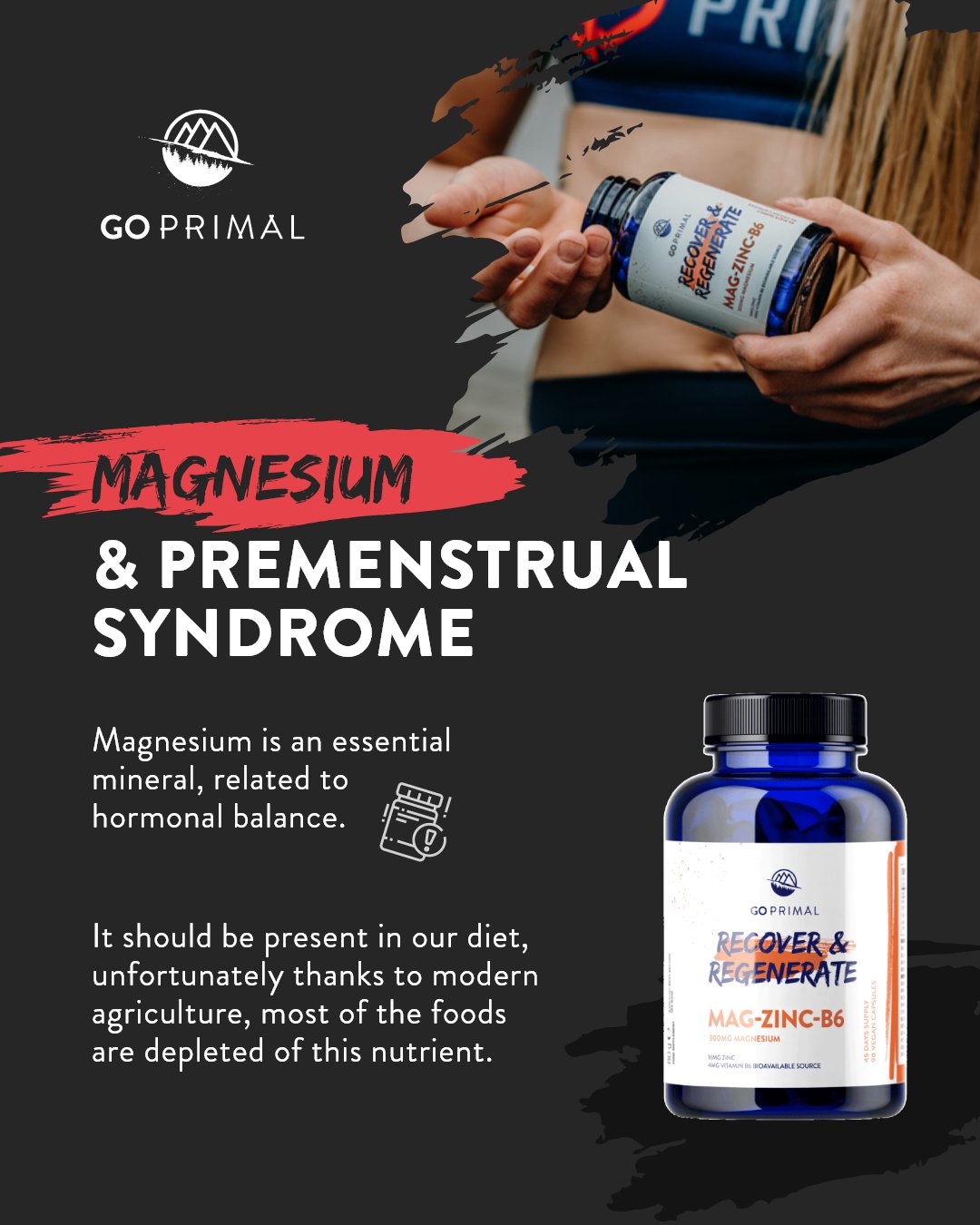 Role Of Magnesium In the Menstrual Cycle - GO PRIMAL