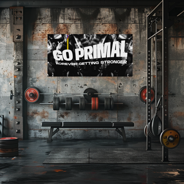 Go Primal - Gym Banner