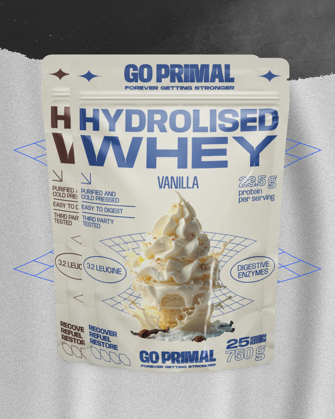 NEUES hydrolysiertes Molkenprotein