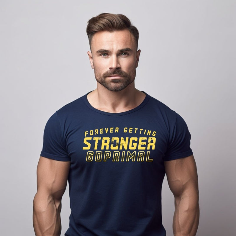 Organic & Vegan Unisex T-shirt voor altijd sterker 3 kleuren worden