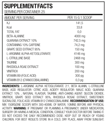 Nutrition Facts