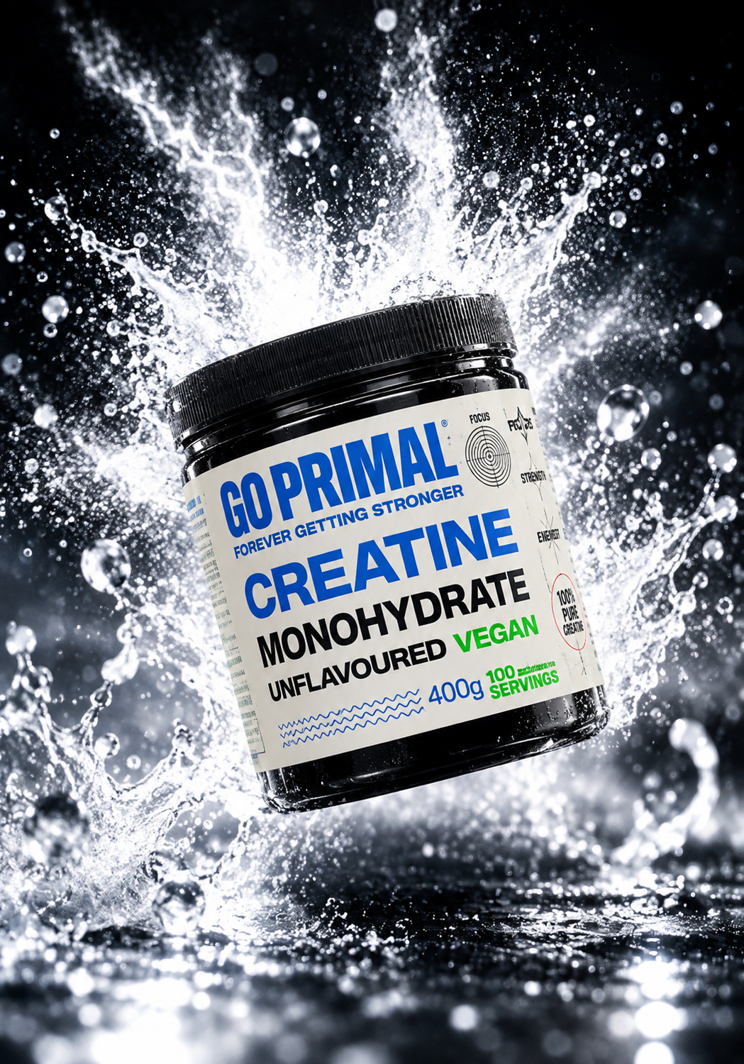 Ultrapure Creatine Monohydraat 200 mesh - Ongeflavoured
