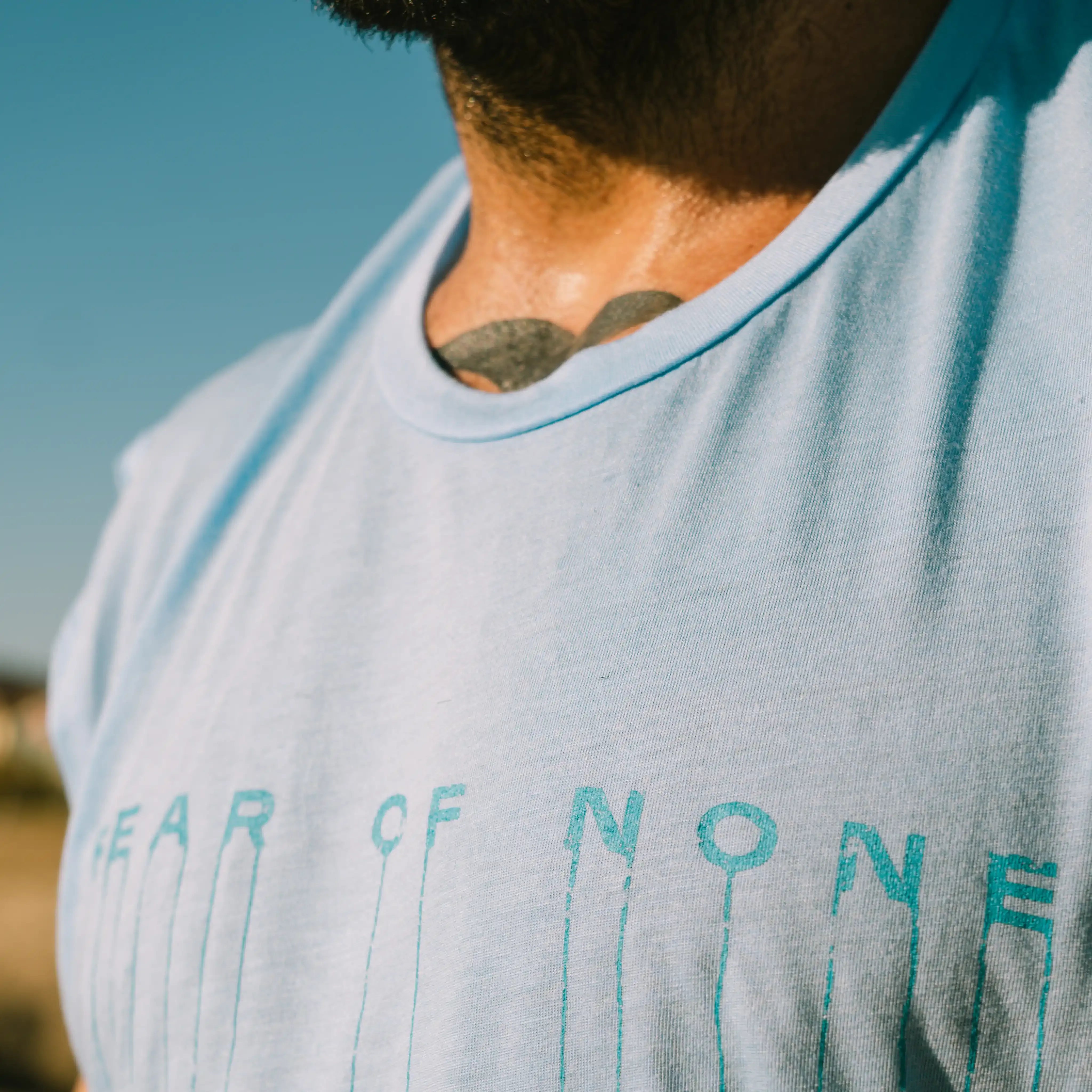 Fear Of None - Oversize Muskel Tanktop