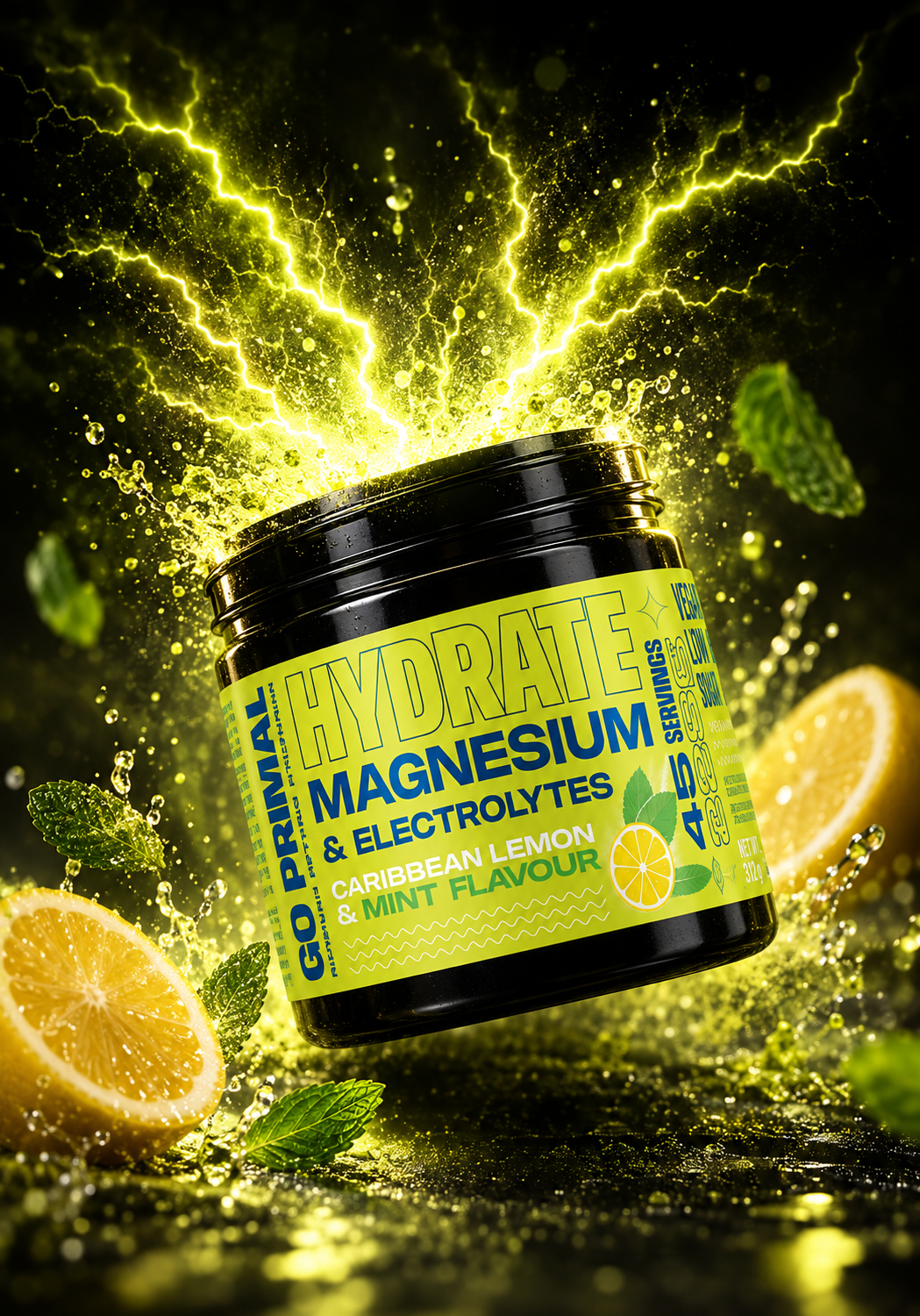 Hydrate- Magnesium en elektrolyten.