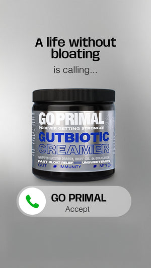 Gutbiotic Creamer - Pre y ProBiótico  · Intestino · Inmunidad · Concentración