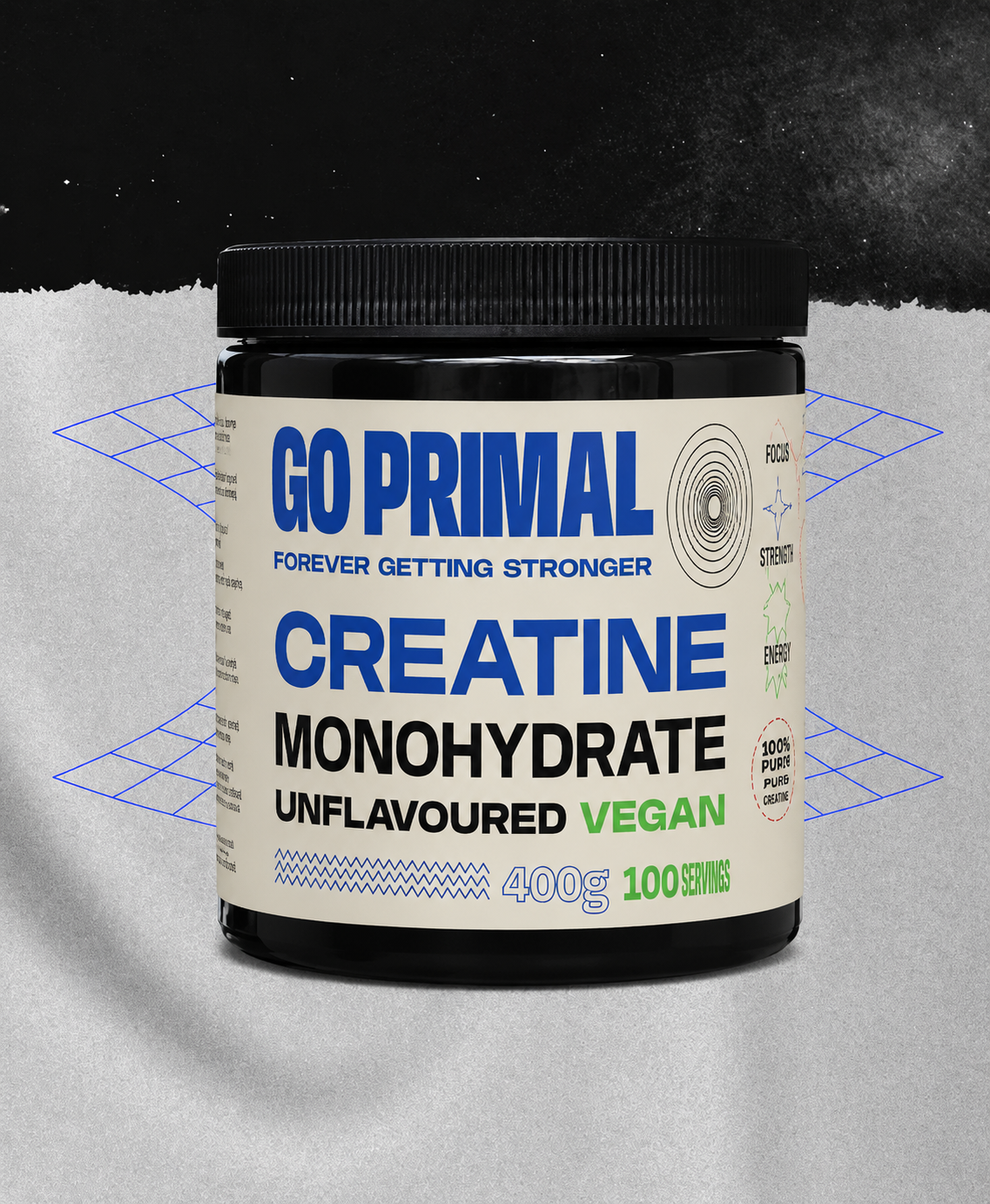 Ultrapure Creatine Monohydrate 200 mesh - Unflavoured