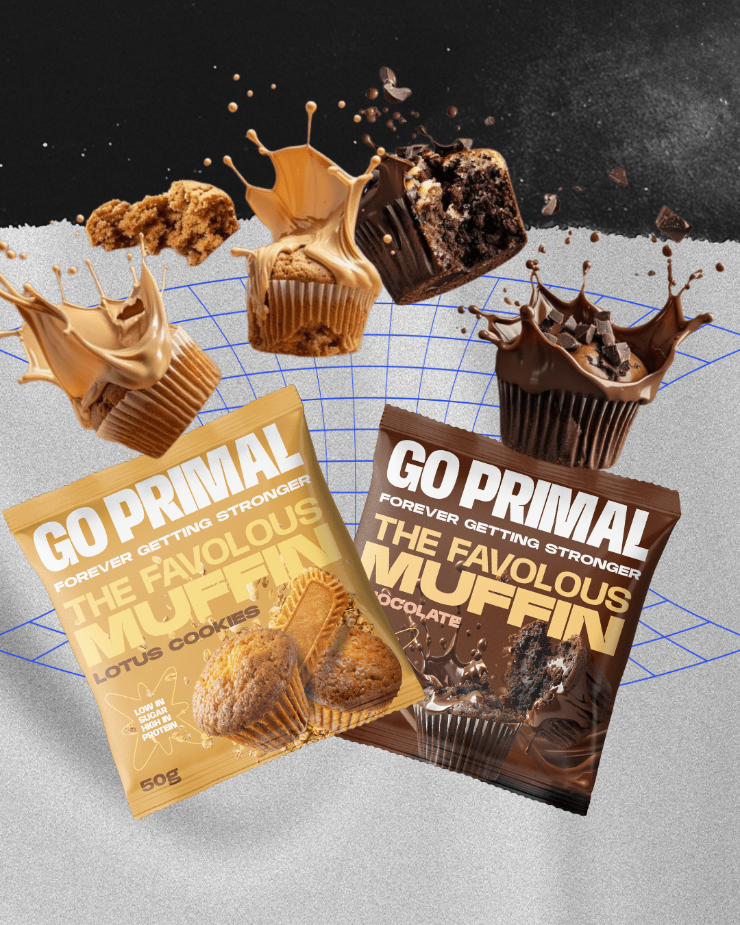 Free FREE Muffin BOX (15 UNITS) - GO PRIMALGiftGO PRIMAL