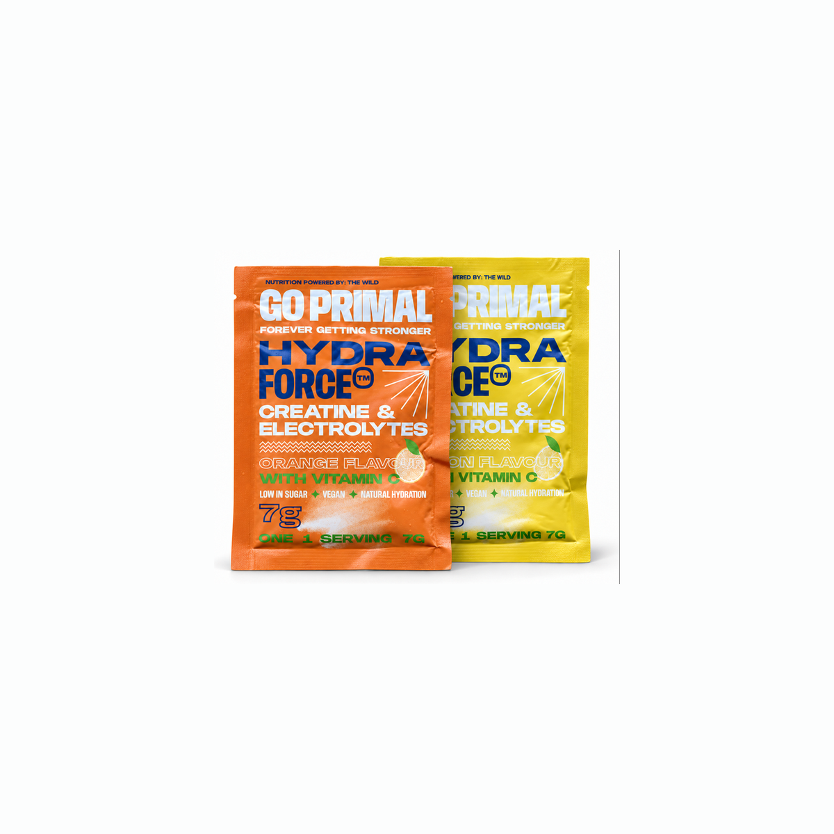Hydraforce Go Packs - Einzelportionen Elektrolyte, Kreatin und Vit. C