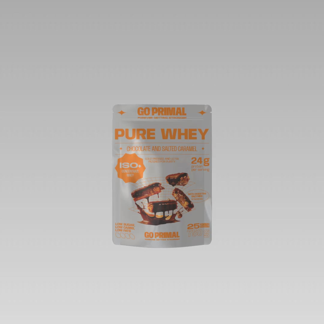 Pure whey protein powder goprimal
