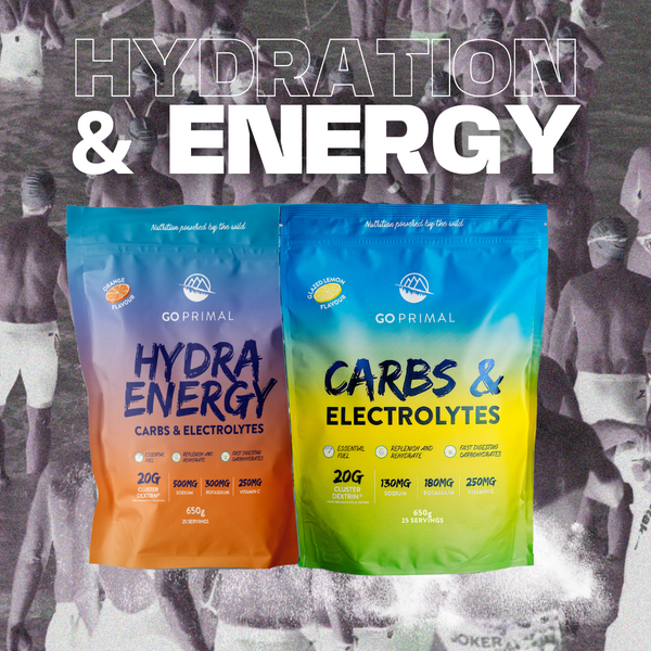 HydraEnergy - Carbs y electrolitos