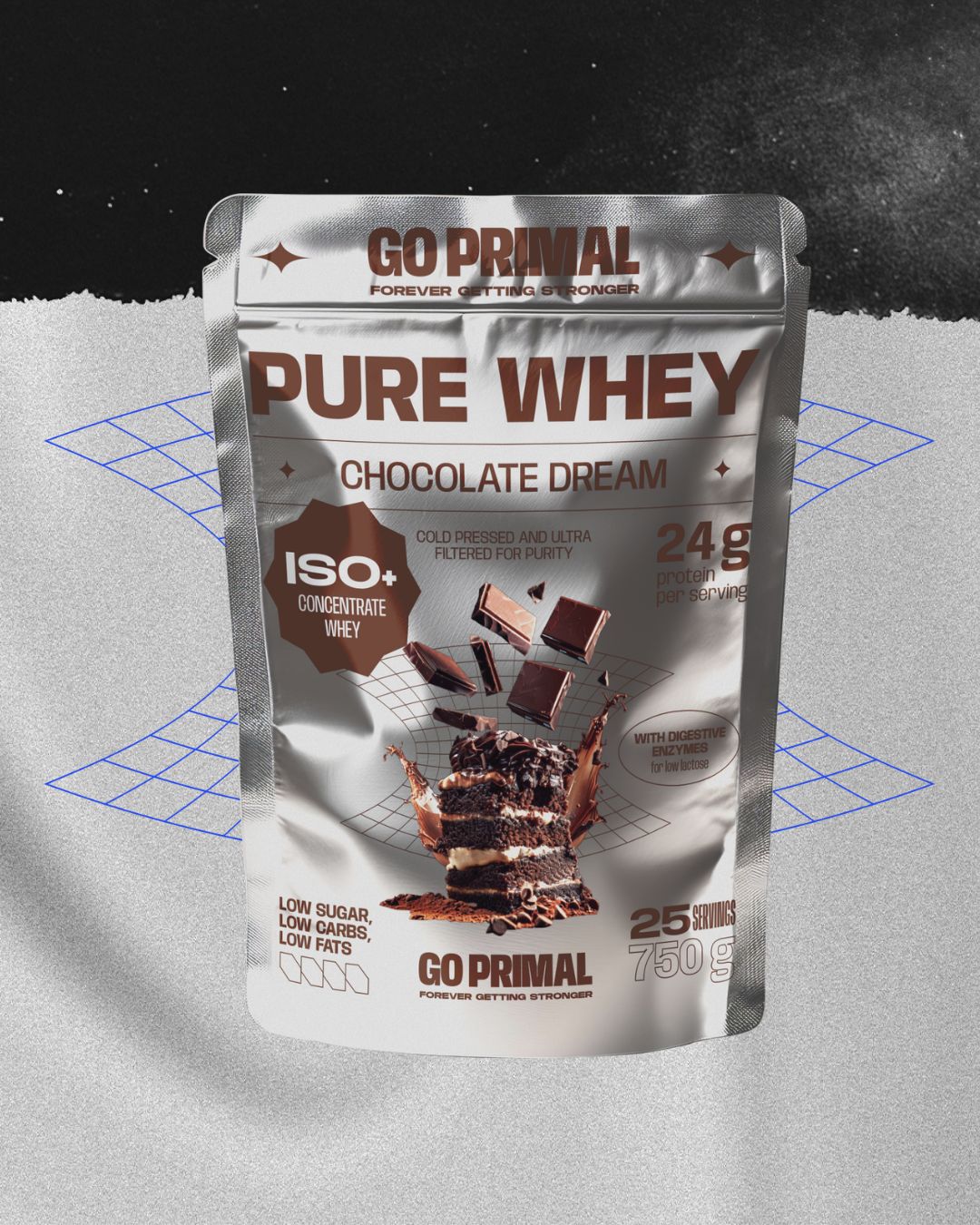 Pure Whey Protein · 70% ISO + 30% Concentrate - GO PRIMALSupplementGO PRIMAL
