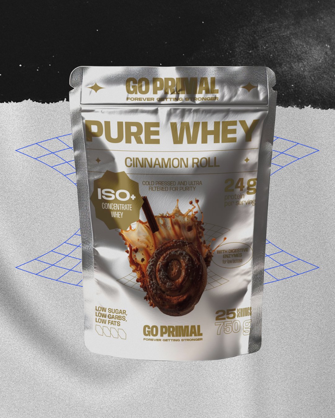 Pure Whey Protein · 70% ISO + 30% Concentrate - GO PRIMALSupplementGO PRIMAL