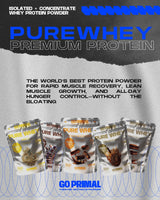 Pure Whey Protein · 70% ISO + 30% Concentrate - GO PRIMALSupplementGO PRIMAL