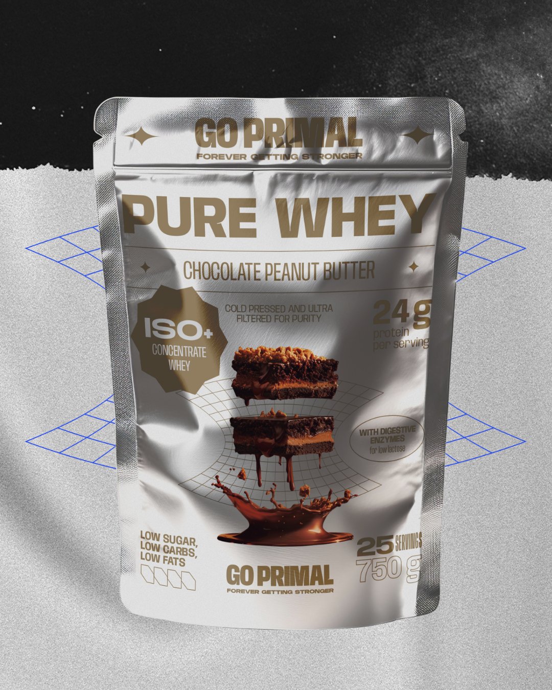 Pure Whey Protein · 70% ISO + 30% Concentrate - GO PRIMALSupplementGO PRIMAL