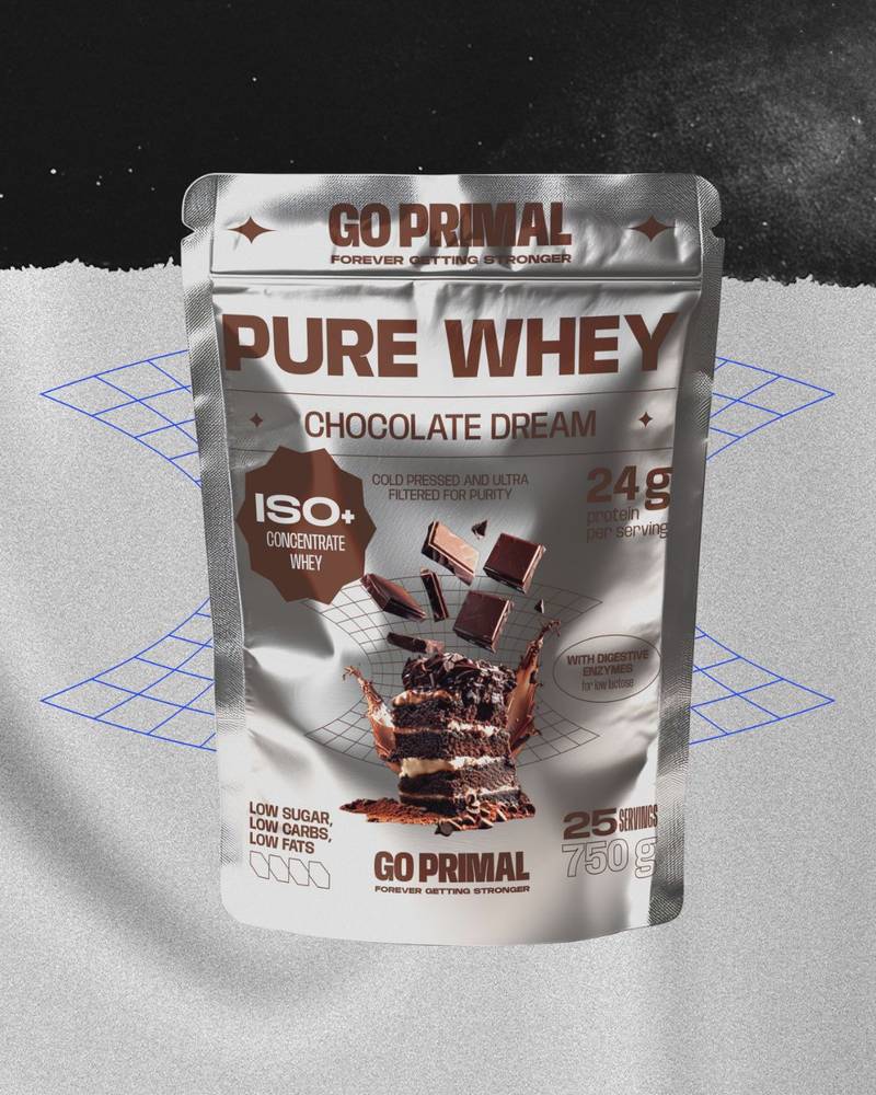 Pure Whey Protein · 70% ISO + 30% Concentrate - GO PRIMALSupplementGO PRIMAL