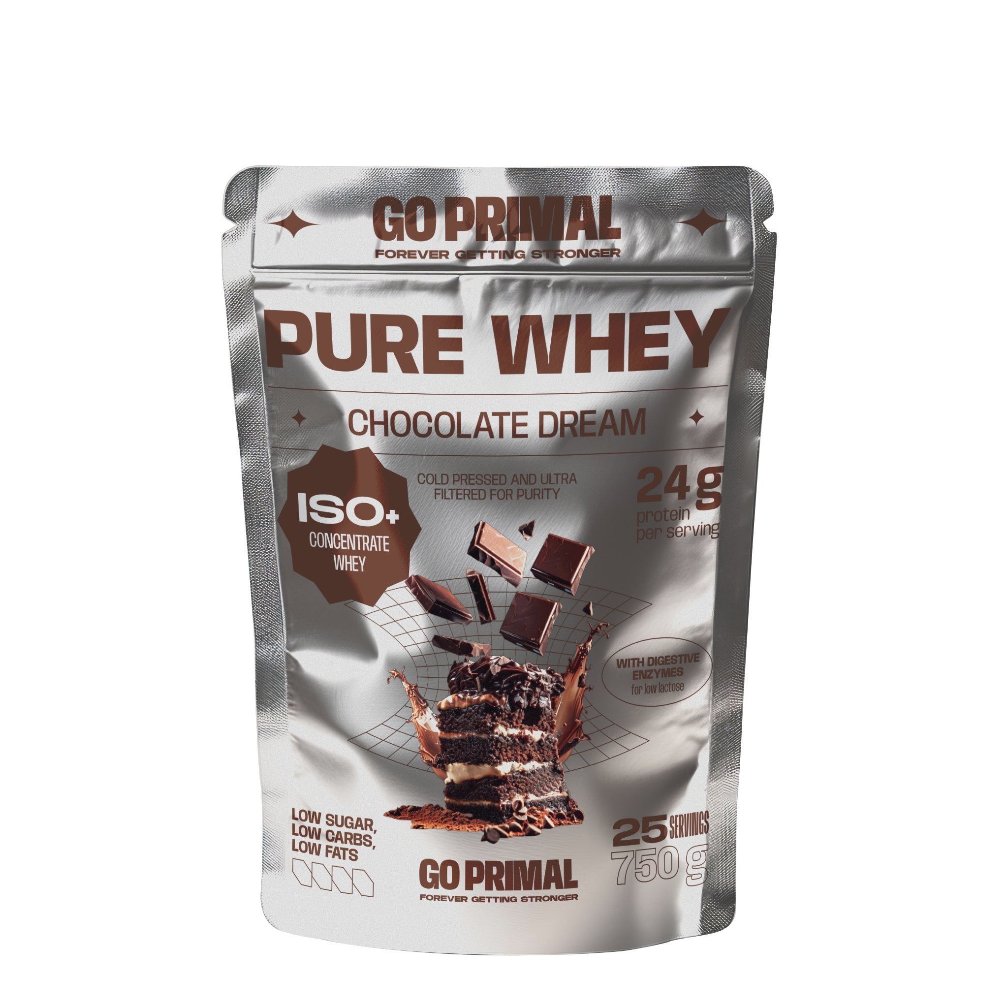 Pure Whey Protein · 70% ISO + 30% Concentrate - GO PRIMALSupplementGO PRIMAL
