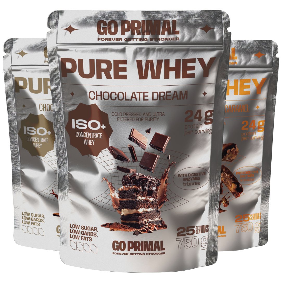 Pure Whey Protein · 70% ISO + 30% Concentrate - GO PRIMALSupplementGO PRIMAL