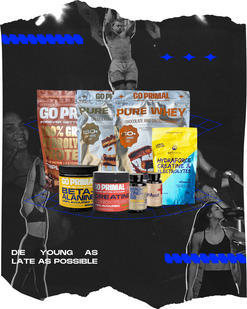 Go Primal sports supplements – protein, hydration and recovery
