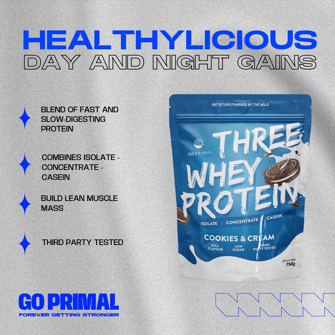 Three Whey Protein - GO PRIMALSupplementGO PRIMAL