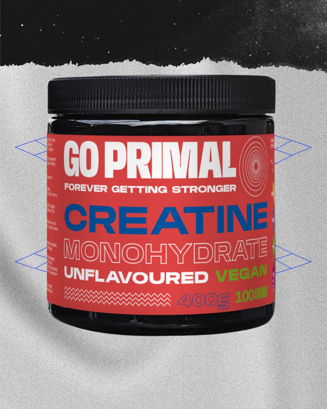 Ultrapure Creatine Monohydrate - Unflavoured - GO PRIMALSupplementGO PRIMAL